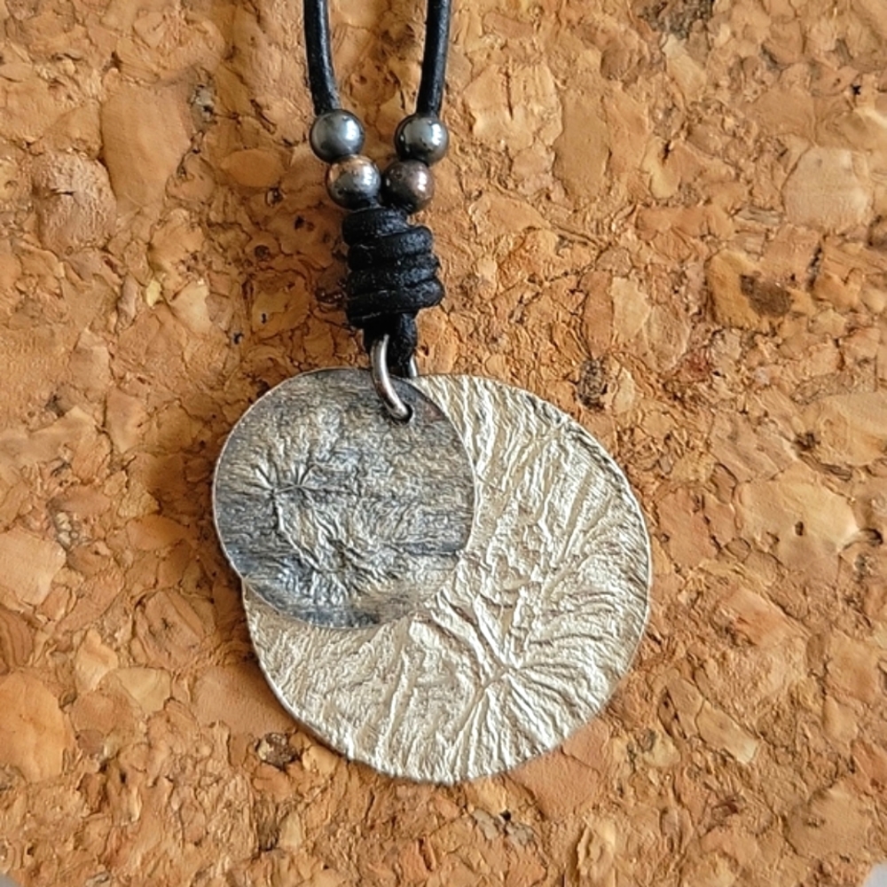 Silpada Silver and Leather 18 inch Necklace